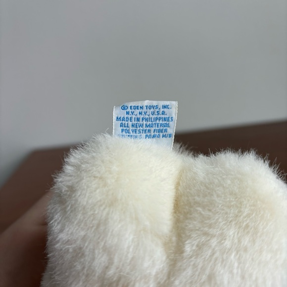 Vintage Eden Small White Rabbit Plush - Picture 8 of 8